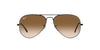 Ray-Ban Aviator RB3025 - Small Black/Clear Mirror Gradient #colour_black-clear-mirror-gradient