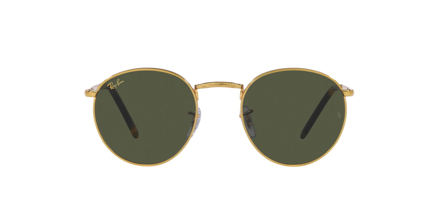 Ray-Ban New Round RB3637 Legend Gold/Green #colour_legend-gold-green