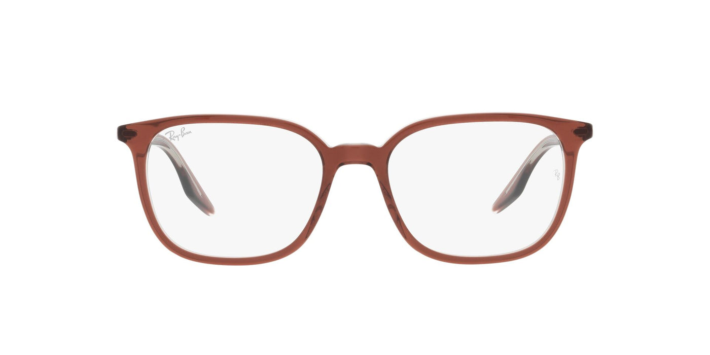 Ray-Ban RB5406 Brown On Transparent #colour_brown-on-transparent