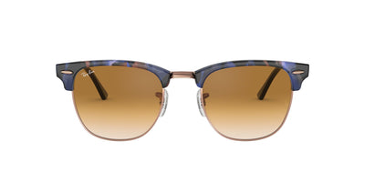 Ray-Ban Clubmaster RB3016 Brown-Blue/Light Brown Gradient #colour_brown-blue-light-brown-gradient