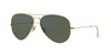 Ray-Ban Aviator RB3025 Gold/Green 1 #colour_gold-green-1
