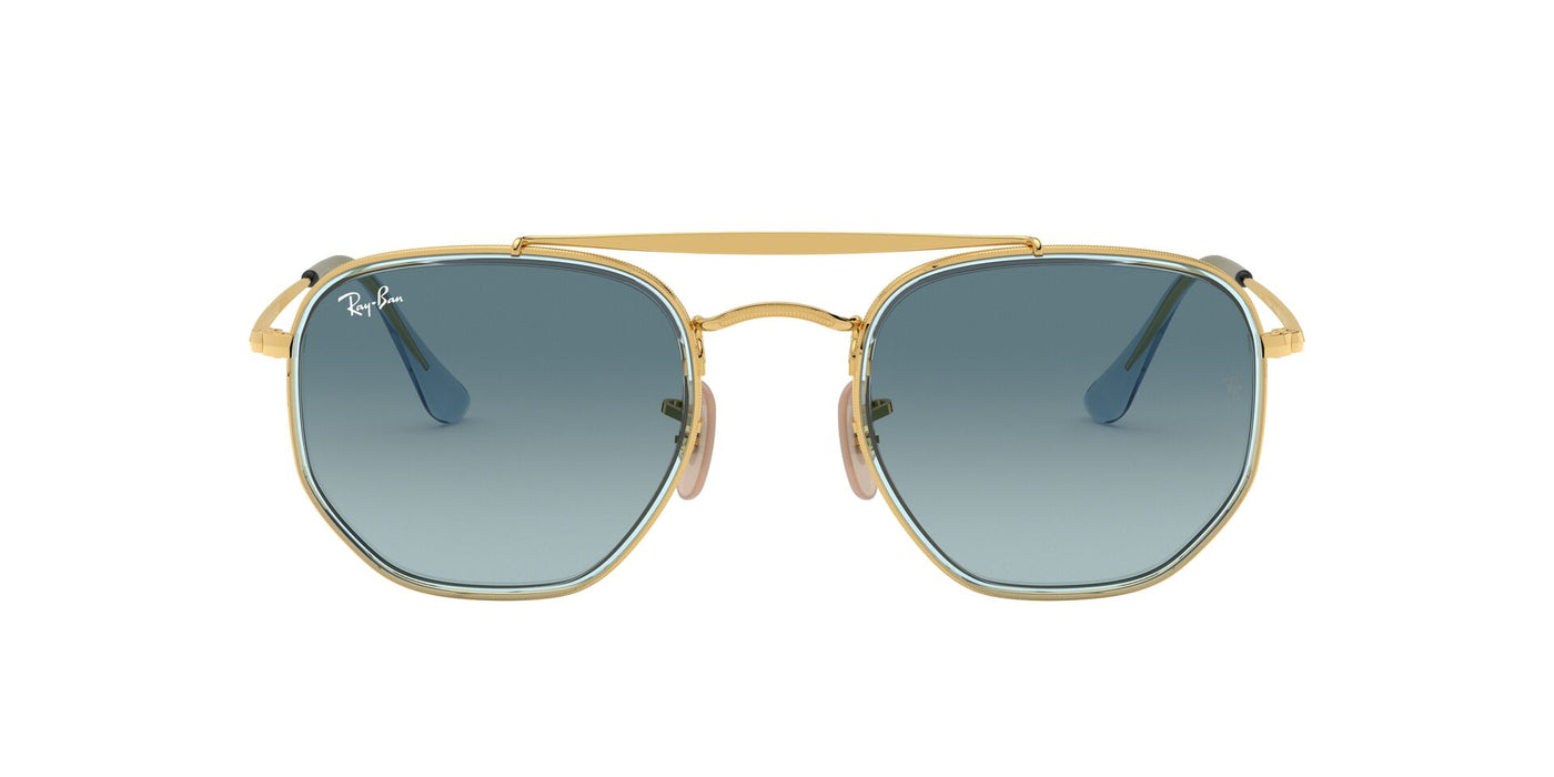 Ray-Ban The Marshal II RB3648M Gold/Blue Gradient 1 #colour_gold-blue-gradient-1