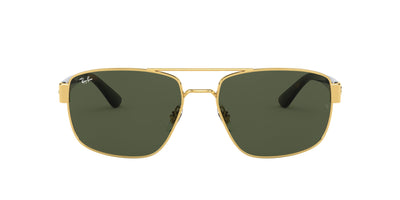 Ray-Ban RB3663 Gold-Green #colour_gold-green