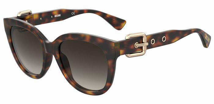 Moschino MOS143/S Oval Sunglasses | Fashion Eyewear US display picture 2