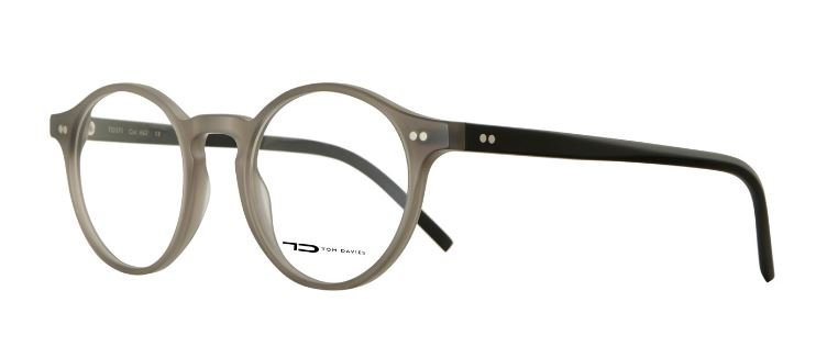 Tom Davies TD359 Round Acetate Glasses (Unisex) – Fashion  display picture 2