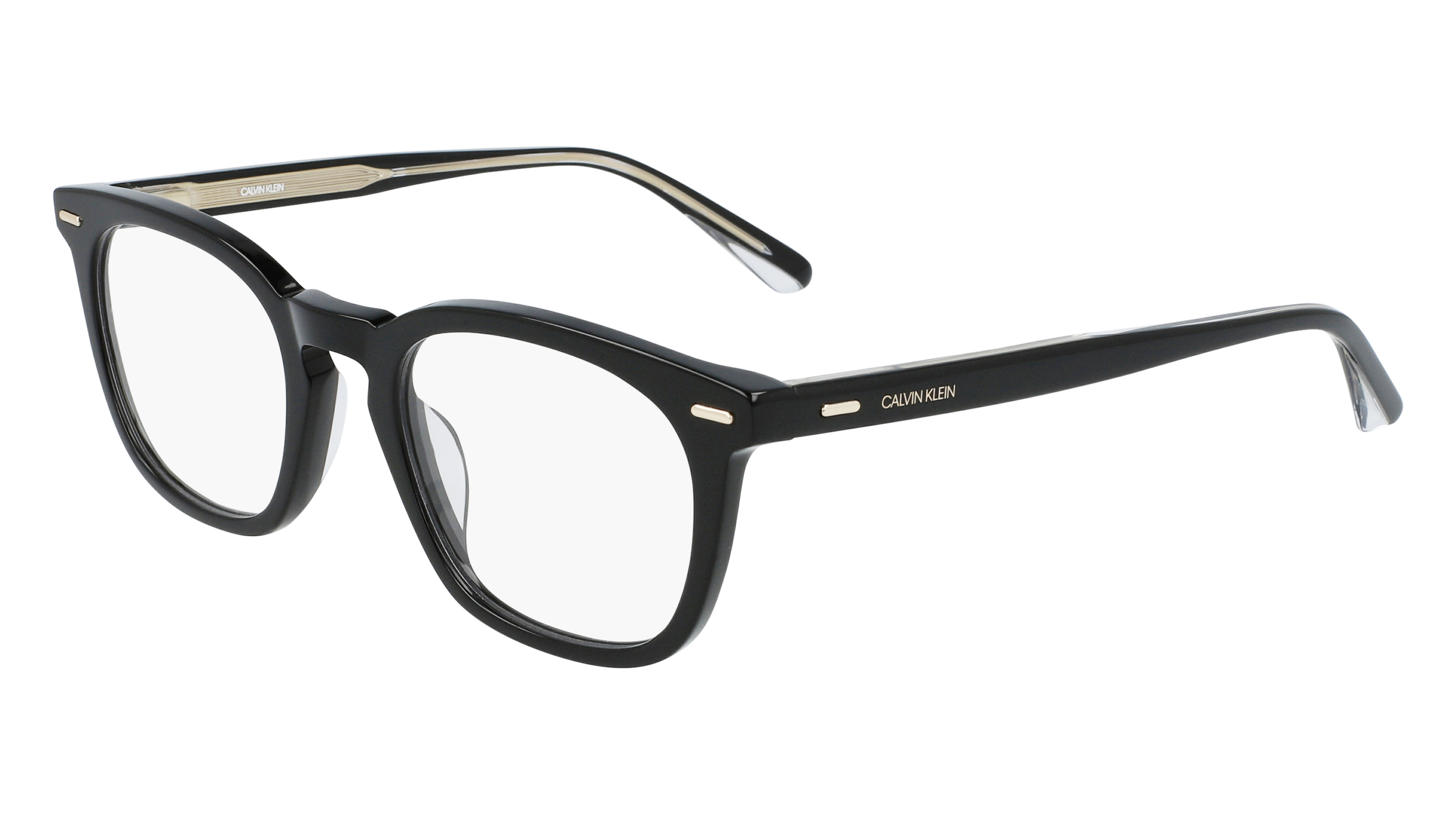 Calvin klein black sales and white glasses