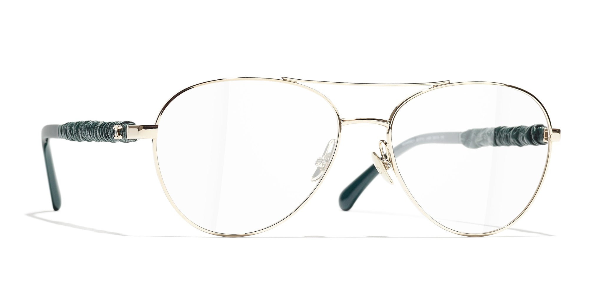 Prelude Wijde selectie Fauteuil CHANEL 2210Q Aviator Glasses | Fashion Eyewear