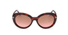 Tom Ford Lily-02 TF1009 Red Havana/Gradient Smoke #colour_red-havana-gradient-smoke