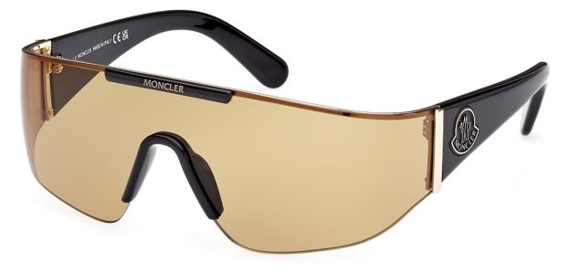 Moncler Ombrate ML 0247 Shield Sunglasses | Fashion Eyewear US