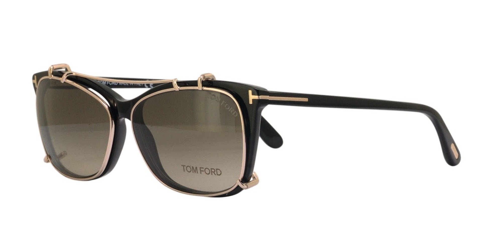 retort Lure korn Tom Ford TF5514 Clip-On Sunglasses | Fashion Eyewear US