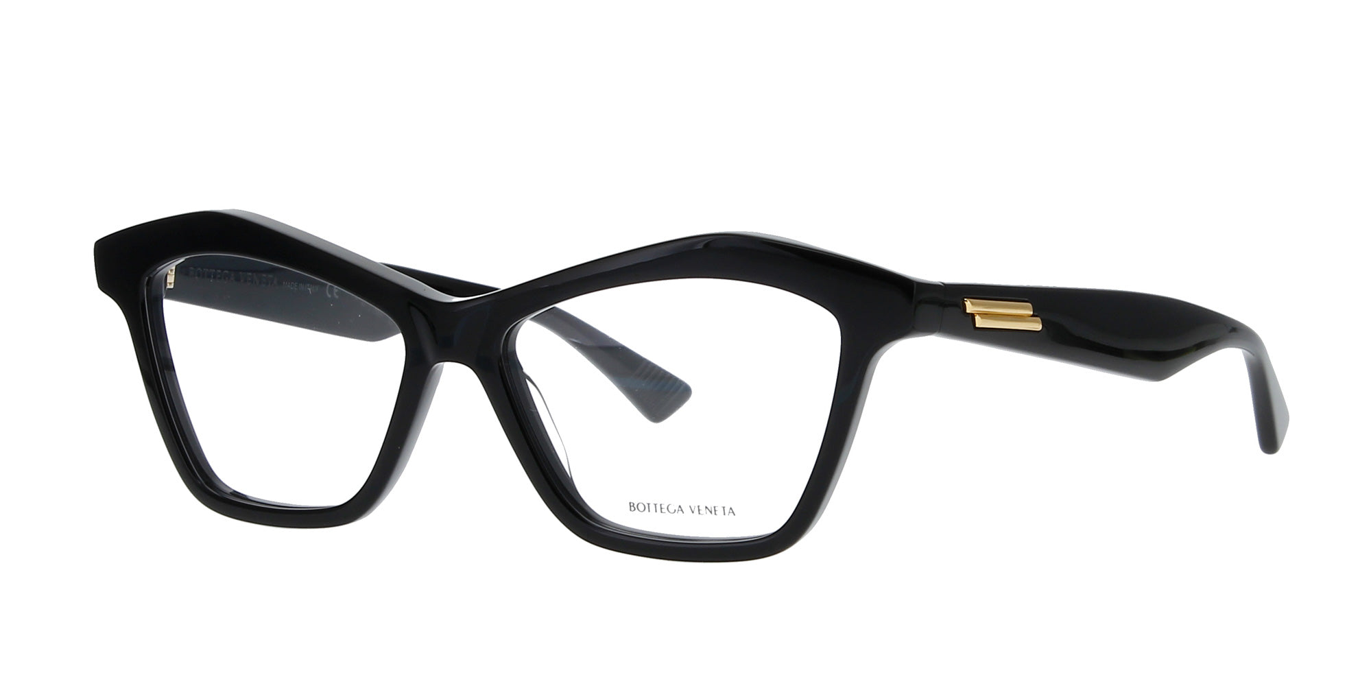 BOTTEGA VENETA キャットアイフレムメカネ BV1096O 003 Bottega Veneta BV1096O Cat Eye Glasses | Fashion Eyewear