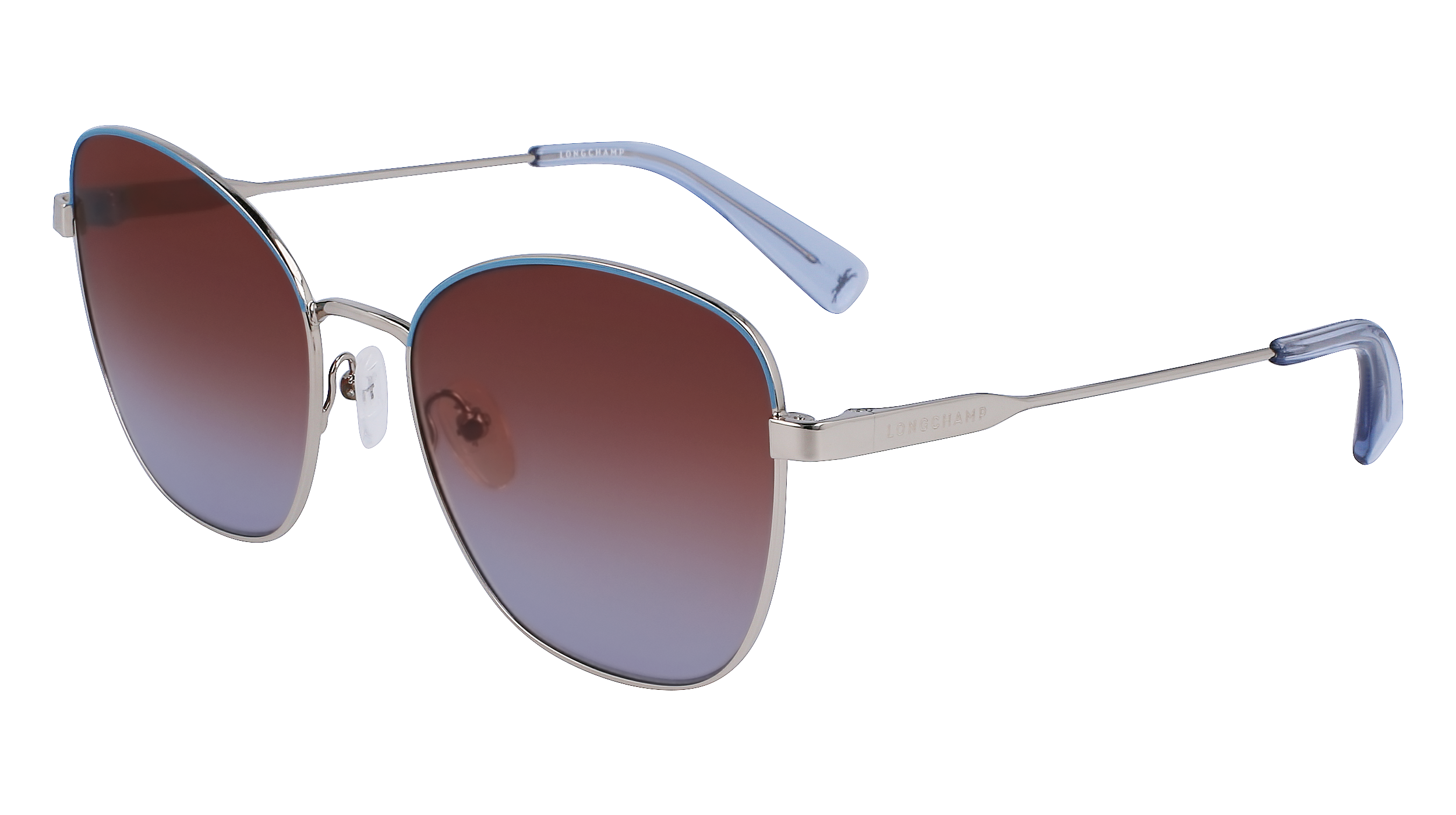 Longchamp Blue and Pink Fashion Sunglasses Longchamp Sunglasses Blue Plastic ref.645698 - Joli Closet main image 2