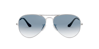 Ray-Ban Aviator RB3025 Silver/Blue #colour_silver-blue