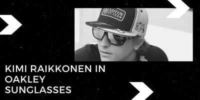 Kimi Raikkonen in Oakley Sunglasses