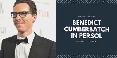 Benedict Cumberbatch in Persol P03039V glasses