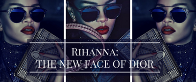 Rihanna wearing Dior So Real sunglasses in the new Dior Secret Garden IV campaign