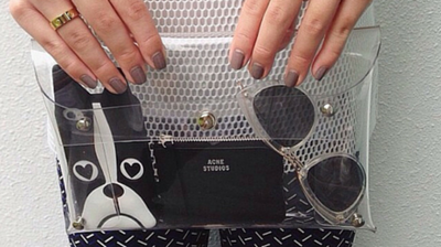 Trend alert: The transparent sunglass frames