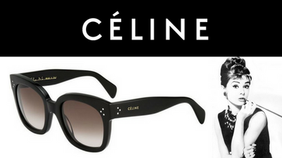 Discover the latest Celine sunglasses inspired by Audrey Hepburn!