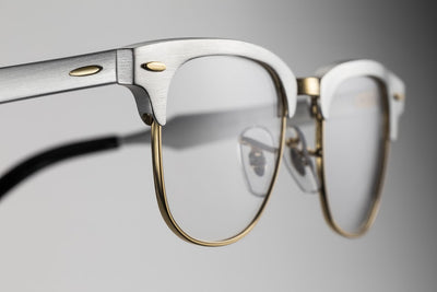 New In: Ray-Ban Aluminium Clubmaster Glasses RB6295