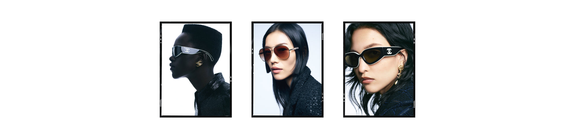 Chanel Black Silver CC Shield Sunglasses ○ Labellov ○ Buy and Sell  Authentic Luxury