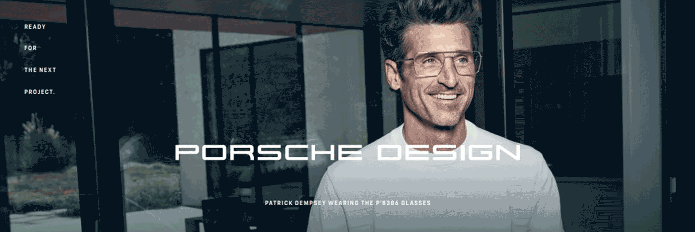 Porsche top spectacle frames