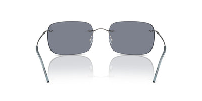 Giorgio Armani AR1512M Matte Gunmetal/Blue #colour_matte-gunmetal-blue