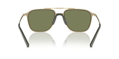 Giorgio Armani AR6110 Matte Pale Gold/Green #colour_matte-pale-gold-green