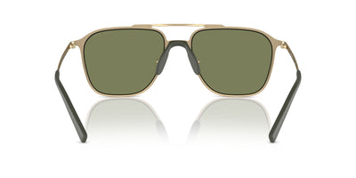 Giorgio Armani AR6110 Matte Pale Gold/Green #colour_matte-pale-gold-green