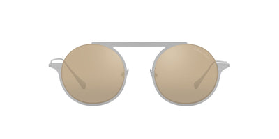 Giorgio Armani AR6146 Matte Silver/Light Brown Dark Gold Mirror #colour_matte-silver-light-brown-dark-gold-mirror