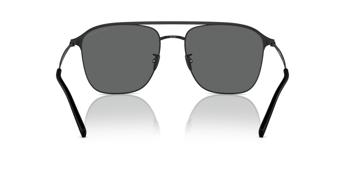 Giorgio Armani AR6154 Matte Black/Dark Grey #colour_matte-black-dark-grey