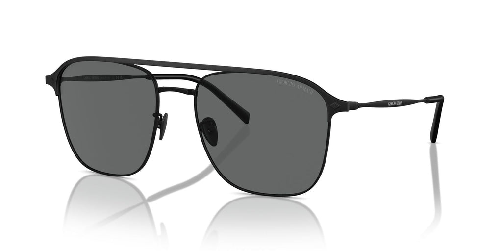 Giorgio Armani AR6154 Matte Black/Dark Grey #colour_matte-black-dark-grey