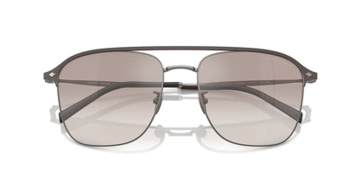 Giorgio Armani AR6154 Matte Gunmetal/Brown Silver Mirror Gradient #colour_matte-gunmetal-brown-silver-mirror-gradient