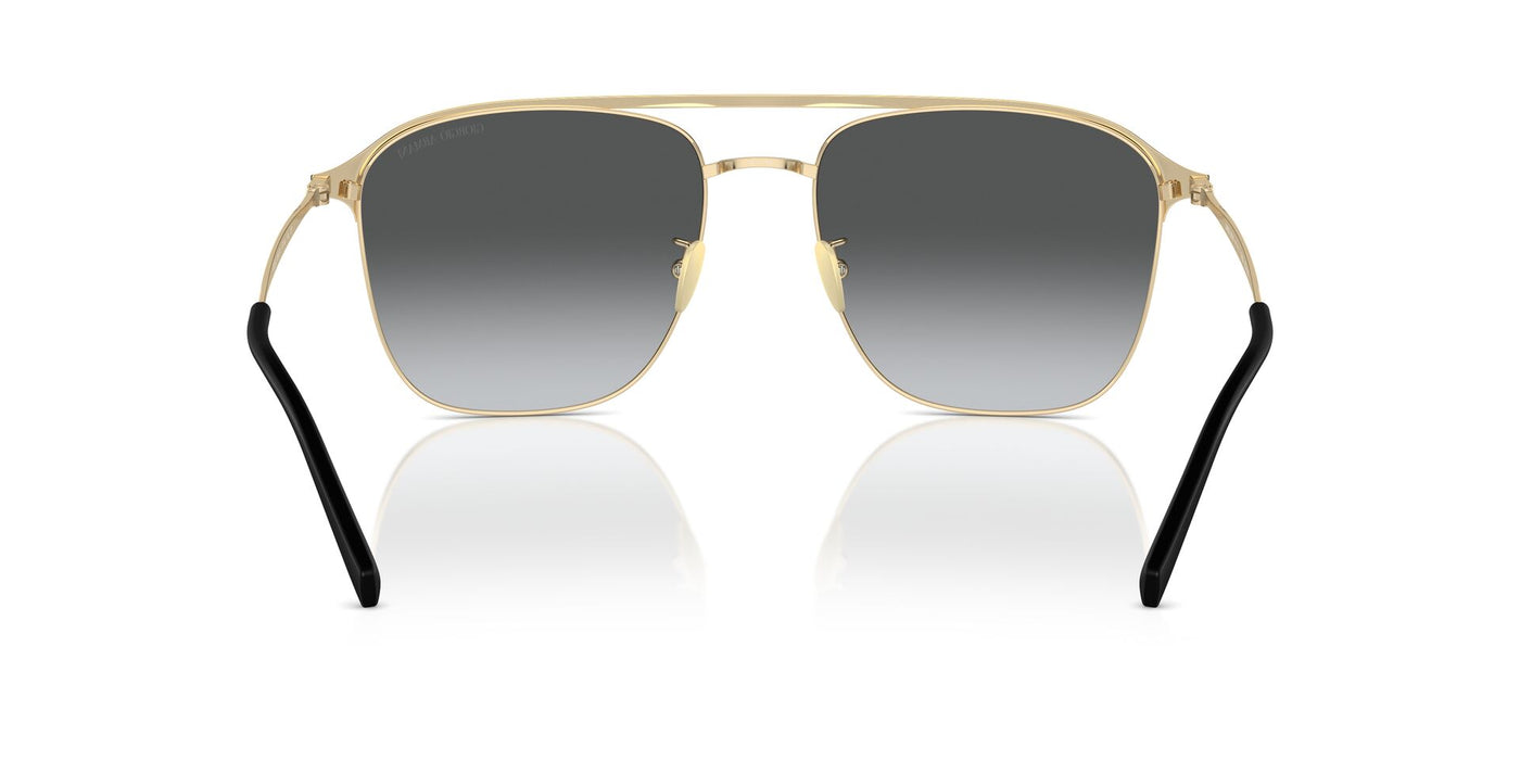 Giorgio Armani AR6154 Pale Gold/Grey Gradient Polarised #colour_pale-gold-grey-gradient-polarised