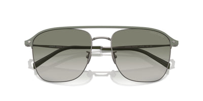 Giorgio Armani AR6154 Matte Gunmetal/Green Gradient #colour_matte-gunmetal-green-gradient