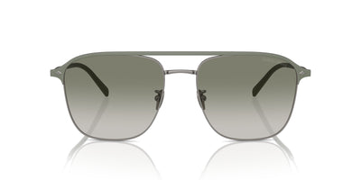 Giorgio Armani AR6154 Matte Gunmetal/Green Gradient #colour_matte-gunmetal-green-gradient