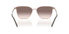 Giorgio Armani AR6155 Rose Gold/Brown Silver Mirror Gradient #colour_rose-gold-brown-silver-mirror-gradient
