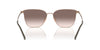 Giorgio Armani AR6155 Rose Gold/Brown Silver Mirror Gradient #colour_rose-gold-brown-silver-mirror-gradient