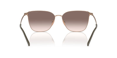 Giorgio Armani AR6155 Rose Gold/Brown Silver Mirror Gradient #colour_rose-gold-brown-silver-mirror-gradient