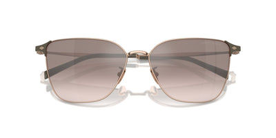 Giorgio Armani AR6155 Rose Gold/Brown Silver Mirror Gradient #colour_rose-gold-brown-silver-mirror-gradient