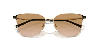 Giorgio Armani AR6155 Pale Gold/Brown Gradient #colour_pale-gold-brown-gradient