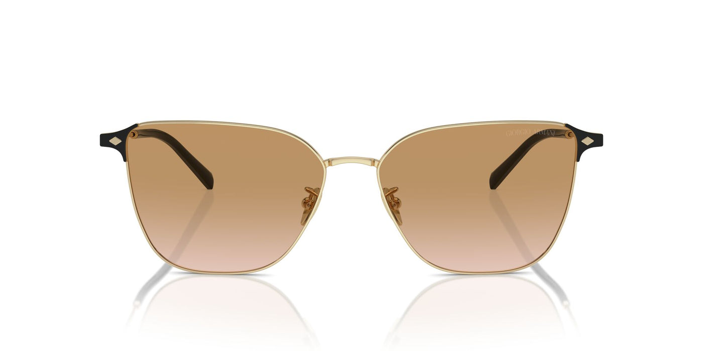 Giorgio Armani AR6155 Pale Gold/Brown Gradient #colour_pale-gold-brown-gradient