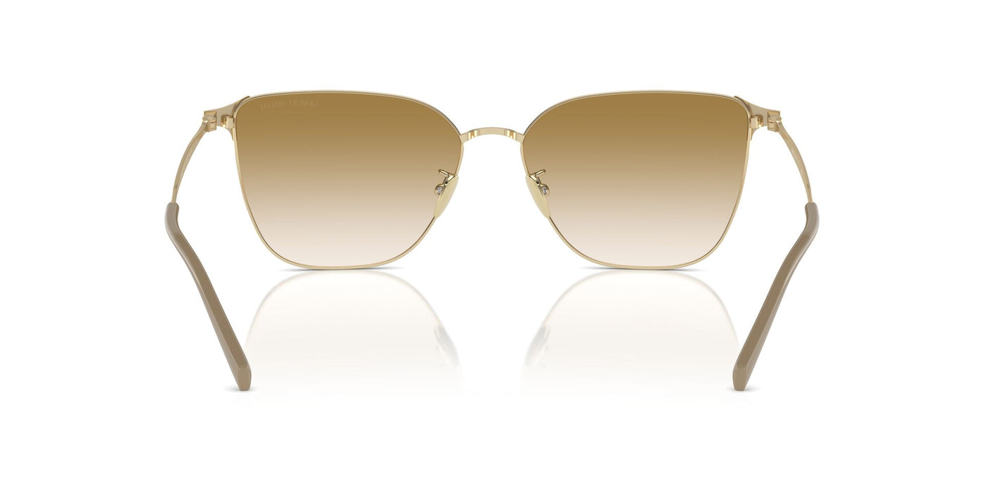 Giorgio Armani AR6155 Pale Gold/Clear Light Brown Gradient #colour_pale-gold-clear-light-brown-gradient