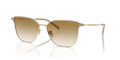 Giorgio Armani AR6155 Pale Gold/Clear Light Brown Gradient #colour_pale-gold-clear-light-brown-gradient