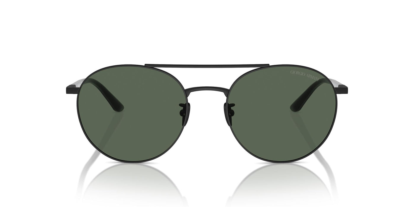 Giorgio Armani AR6156 Matte Black/Dark Green #colour_matte-black-dark-green