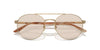 Giorgio Armani AR6156 Matte Pale Gold/Brown Photochromic #colour_matte-pale-gold-brown-photochromic