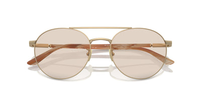 Giorgio Armani AR6156 Matte Pale Gold/Brown Photochromic #colour_matte-pale-gold-brown-photochromic