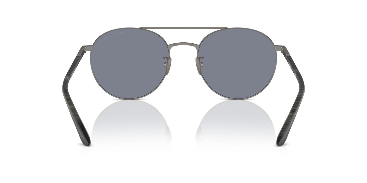 Giorgio Armani AR6156 Matte Gunmetal/Blue #colour_matte-gunmetal-blue