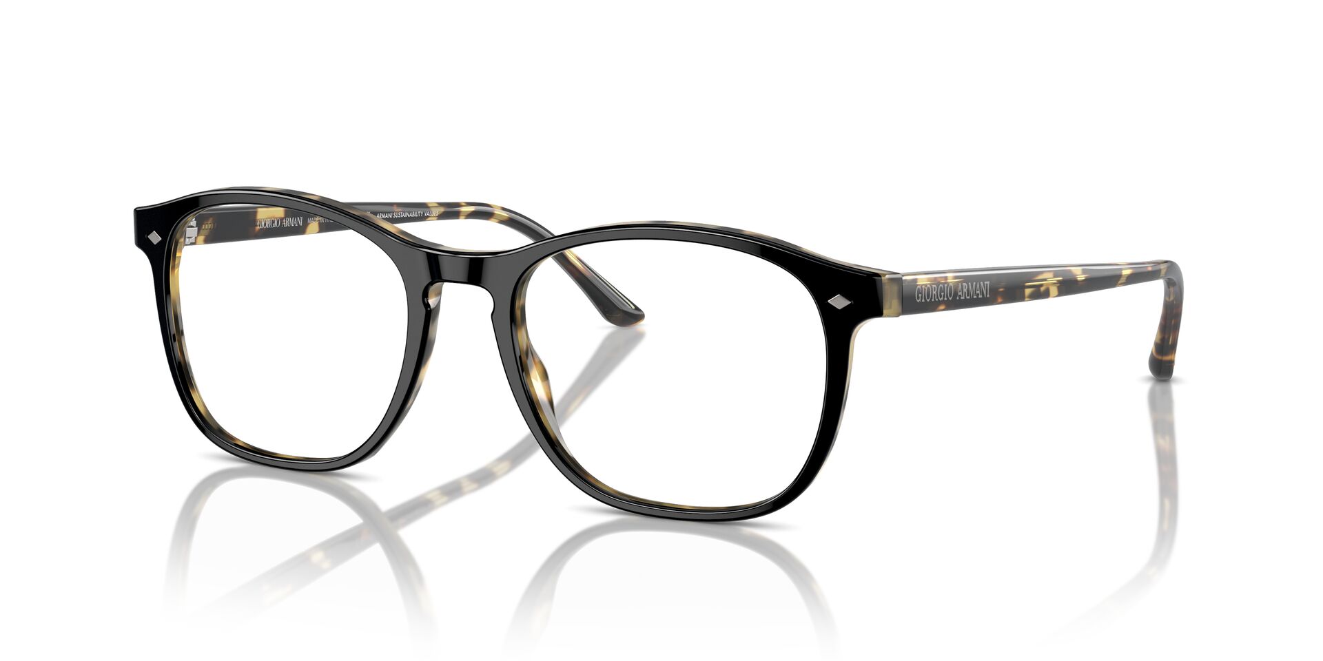 Giorgio Armani AR7003 Square Glasses | Fashion Eyewear US