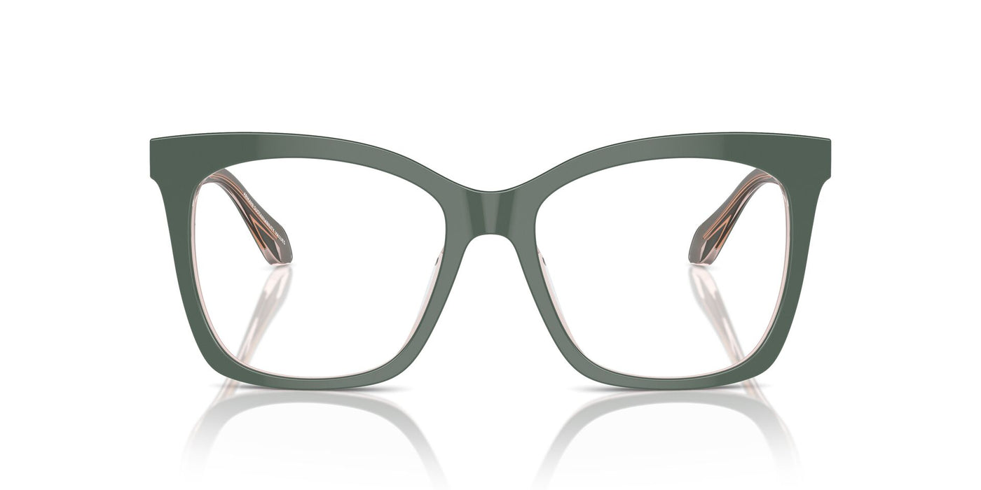 Giorgio Armani AR7254U Top Sage Green-Transparent Pink #colour_top-sage-green-transparent-pink