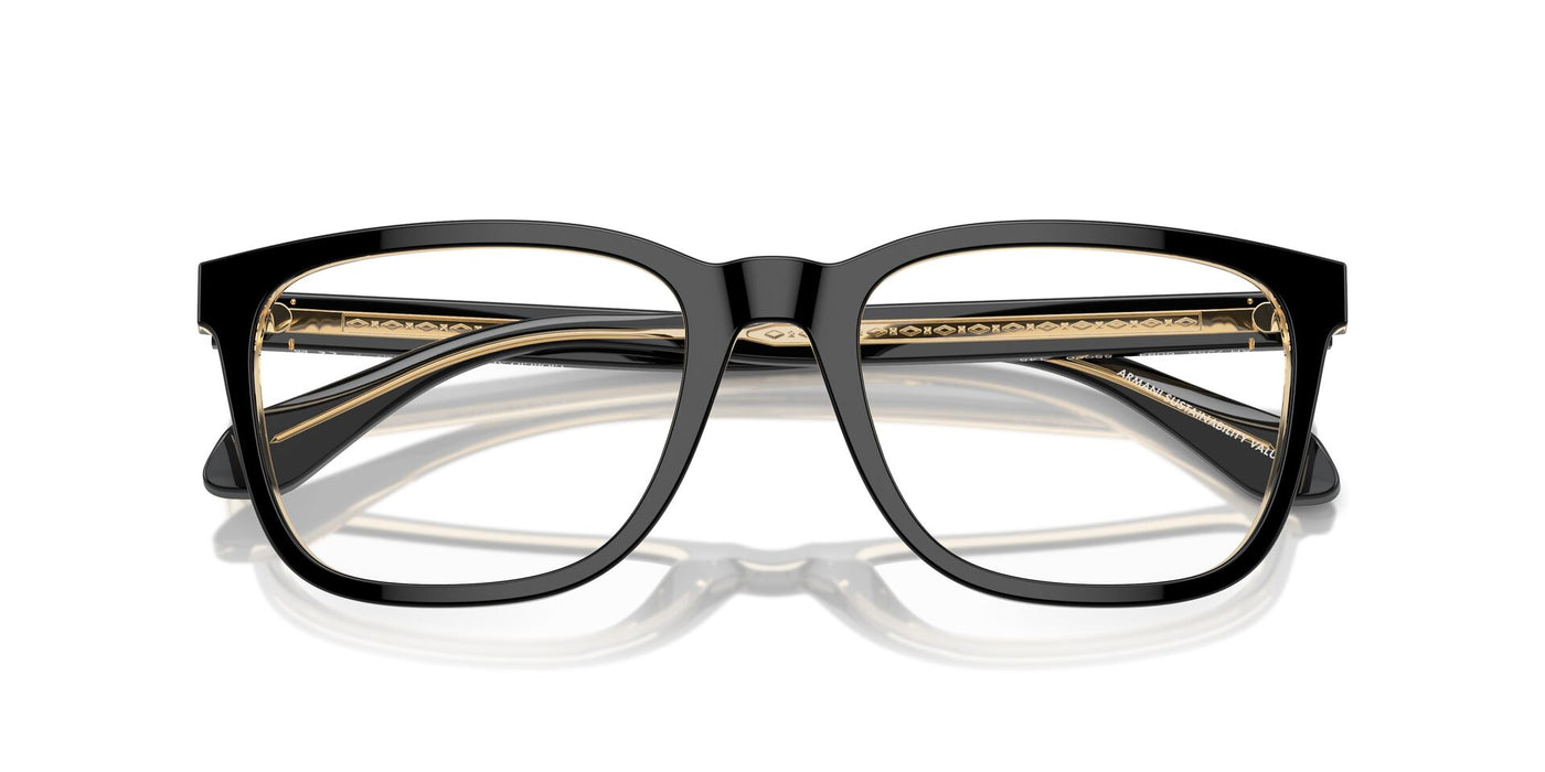 Giorgio Armani AR7255 Top Black-Transparent Orange #colour_top-black-transparent-orange